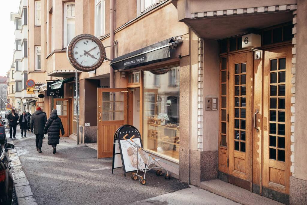 Ferienwohnung Downtown Light-Filled Retreat Helsinki Exterior foto